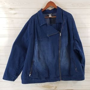 Catherines 4X Moto Jean Jacket